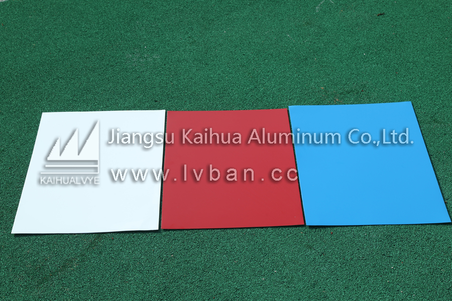 color coated aluminum plate