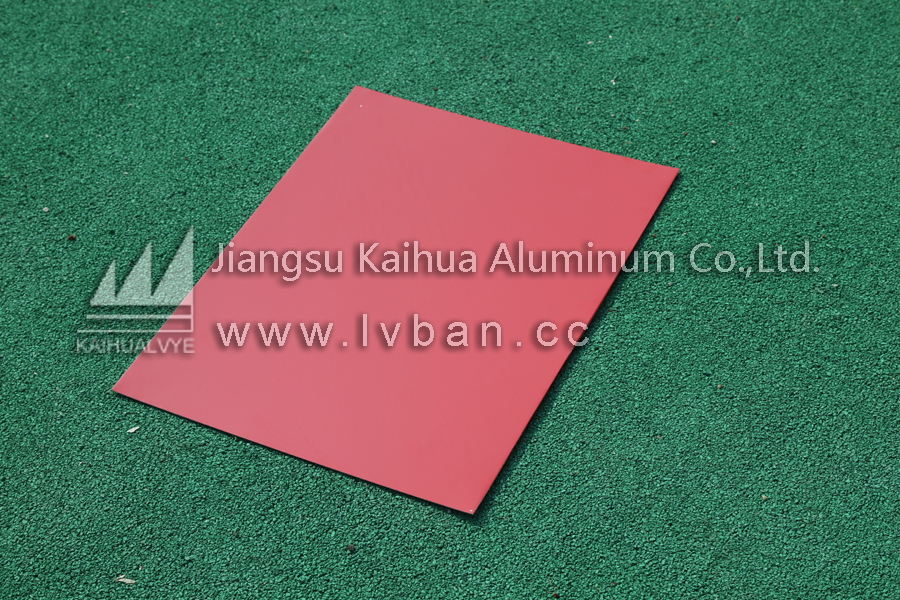 color coated aluminum plate